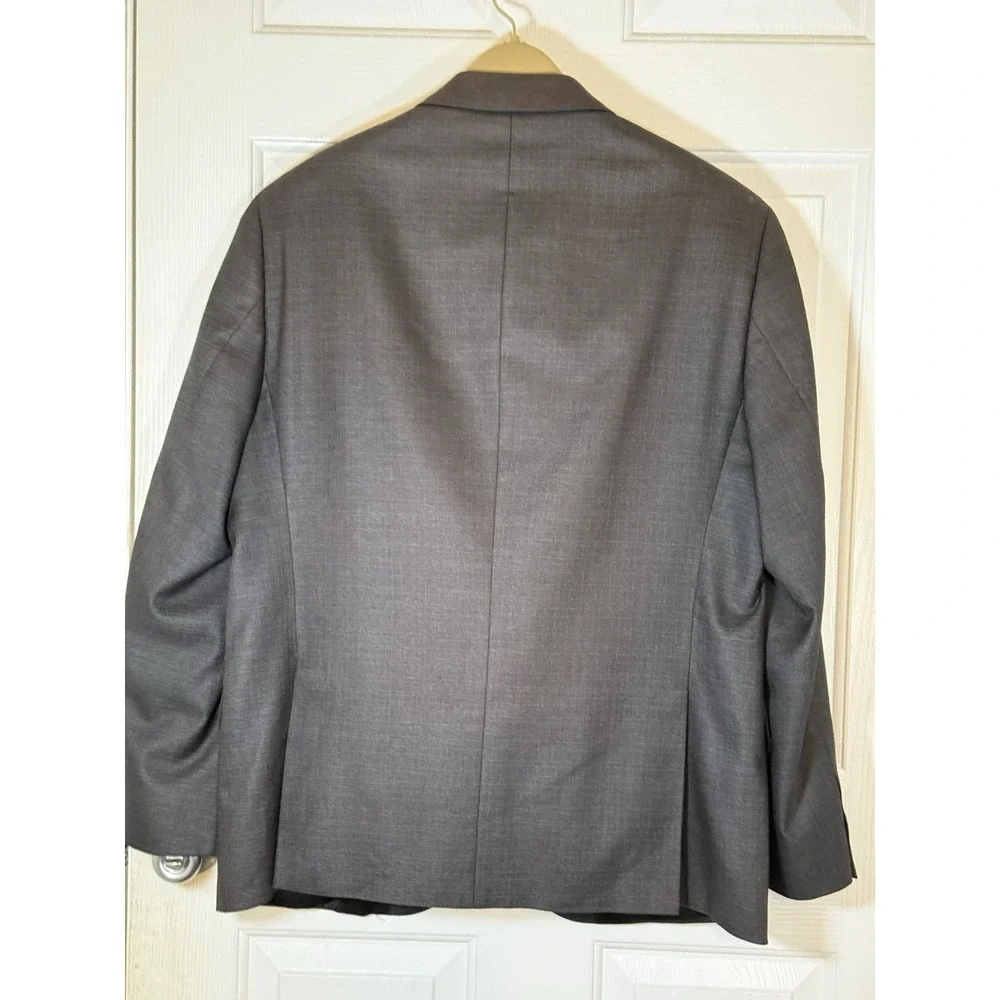 Reaction‎ Kenneth Cole Grey 44R Techi-Cole Dress Suit 2 Piece Career Classic
